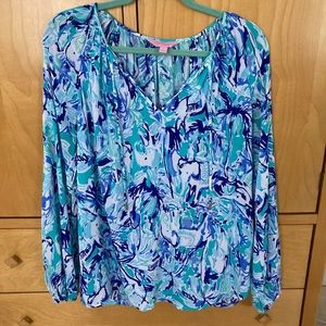 Lily Pulitzer Willa blouse